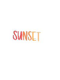 allisonmadethis new post sunset self care sunset lover Sticker