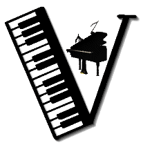 graphics piano STICKER