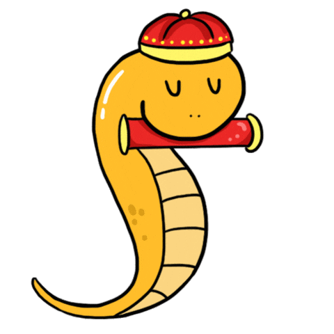Chinese New Year Snake Sticker