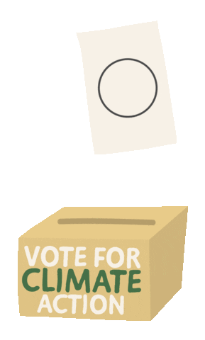 Climate Change Vote Sticker