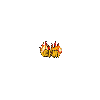 sun orange Sticker by CFW