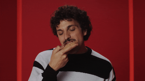 telepizza giphyupload pizza yummy rap GIF