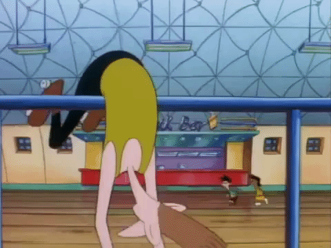 hey arnold nick splat GIF