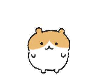 uetsukiemily hamster illust yurutto uetsuki Sticker