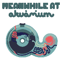 akvariumklub_official akvarium akvariumklub akvariumbudapest nagyhall Sticker