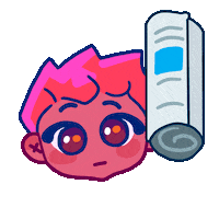 Chibi Sticker by Polygonal Mind