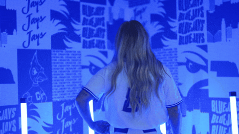 Creighton Bluejays Softball GIF by Creighton University Athletics