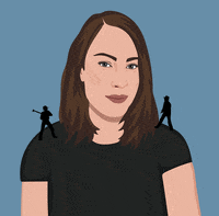 haircut GIF by Julie Winegard