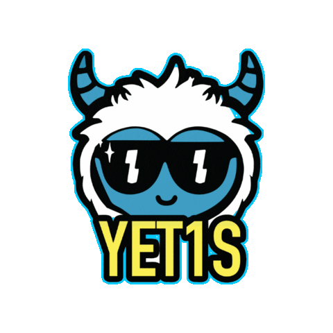 peakelite peak yetis peak elite yet1s Sticker