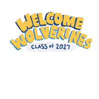 I Got In Wolverines Sticker by University of Michigan