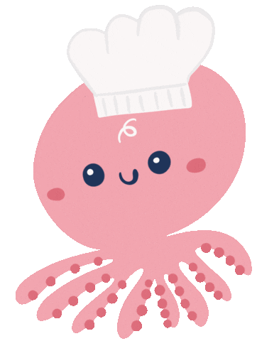 Sea Food Cooking Sticker