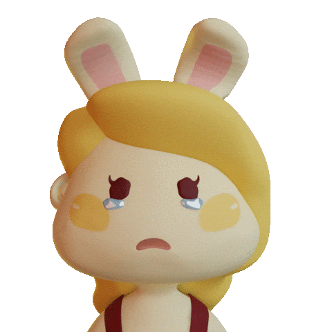 Sad Crying Sticker