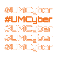 umcyber green like orange miami Sticker