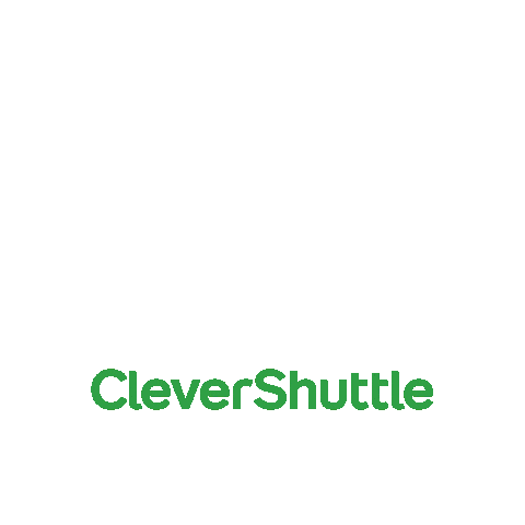 logo go green Sticker by CleverShuttle