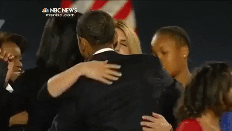 michelle and barack family GIF by Obama