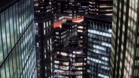 Buildings Nighttime GIF