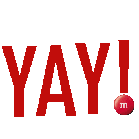Excited Fun Sticker by M&M’S Chocolate