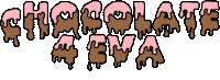 Chocolate Happy Easter Sticker by Poppy Deyes