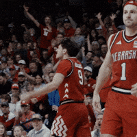 Celebration Basketball GIF by Huskers