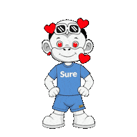 Monkey Yes Sticker by Zhot