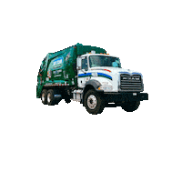 Truck Driving Sticker by Waste Pro Louisiana
