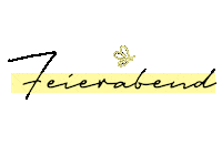 Feierabend Sticker by Therabiene
