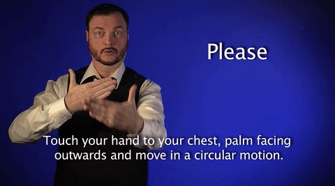 sign language please GIF by Sign with Robert