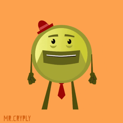 Cryply happy fun party yes GIF