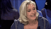 marine le pen archive GIF by franceinfo