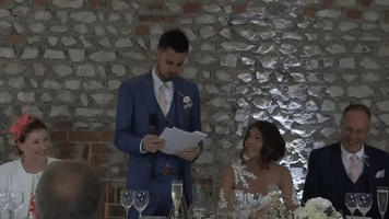 Groom Takes Wedding Banter to a New Level With Watford-FC Themed Speech