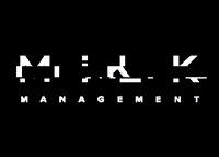milkmodelmanagement party logo fashion milk GIF