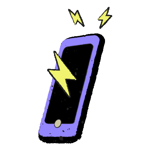 Power Phone Sticker