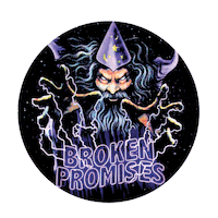 lightning wizard Sticker by Broken Promises