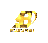 Brussels Devils Sticker by Belgium Rugby