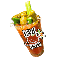 DevilDaves michelada bloody mary day drinking bloody marys Sticker