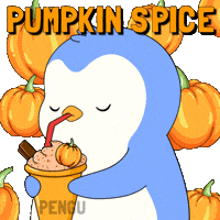 Iced Coffee GIF by Pudgy Penguins