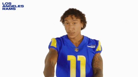 Lets Go Nfl GIF by Los Angeles Rams