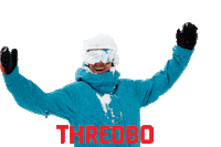 snow snowing Sticker by Thredbo