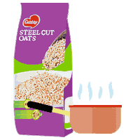 Oatsy healthy oats oatsy steelcutoats Sticker