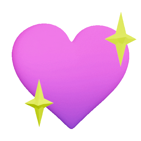 3_land heart emoji corazon react Sticker