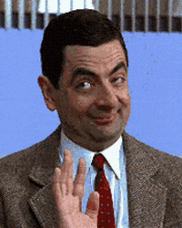 Mr Bean GIF
