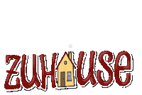 ein_himmelskind heart home herz haus Sticker