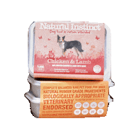 NaturalInstinct we love raw natural instinct naturalinstinct natural instinct food Sticker