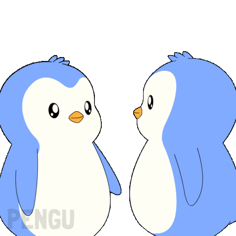 We Did It Yes Sticker by Pudgy Penguins