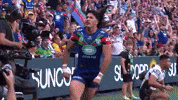 Lets Go Wave GIF by NZWarriors