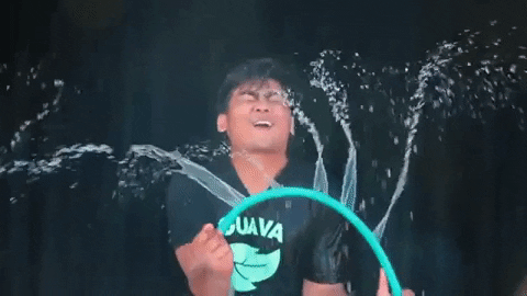 guavajuice giphygifmaker happy dance funny GIF
