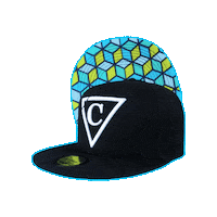 The Cube Baseball Sticker by CapicheCaps