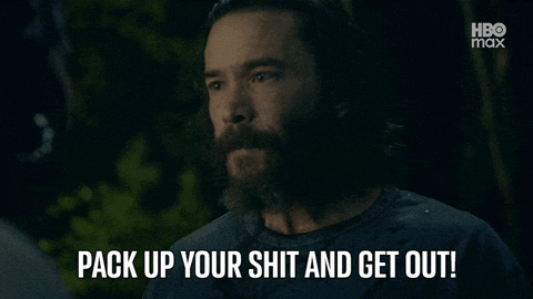 Pack Up Get Out GIF by HBO Max