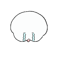 wanuyama dog いぬ 涙 wanuyama Sticker