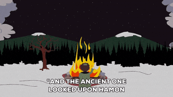 fire night GIF by South Park 